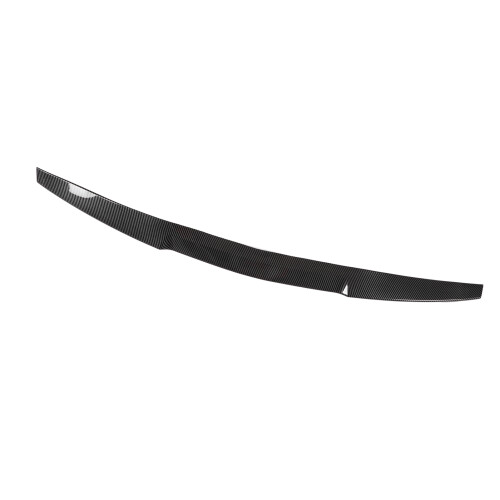Carbon Fiber Style Gummi Heckspoiler Lippe Flügel 2