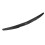Carbon Fiber Style Gummi Heckspoiler Lippe Flügel 6
