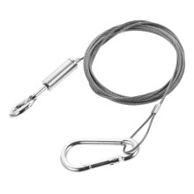 1 Piece Stainless Steel Lamp Hanging Wire Picture Hanging Rope (Silver)