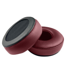 Coussinets d'oreille résistants à la sueur, pour casque-Bordeaux