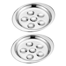 Escargot Baking Mould Plate Snail Plate 6 Holes Roasting Tray Mini Casserole Dish Set Oven for Seafood 1