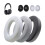 Coussinets d'oreille ergonomiques avec couche de Gel glacé,-Gris 3
