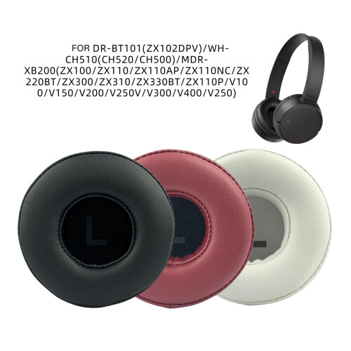 Coussinets d'oreille en mousse éponge douce, universels,-Noir 2