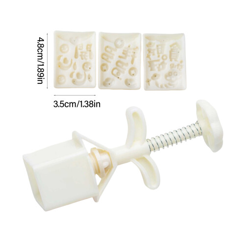 Moon Cake Moulds Cookie Stamp Chinese Snake Year Moon Cake Maker 2