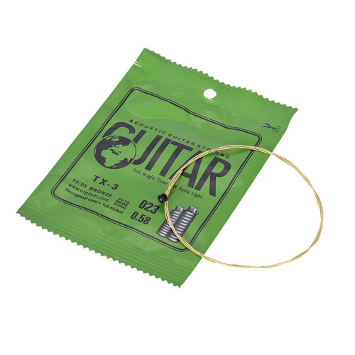 Orphee TX-3 Einzelsaite als Ersatz für akustische 2