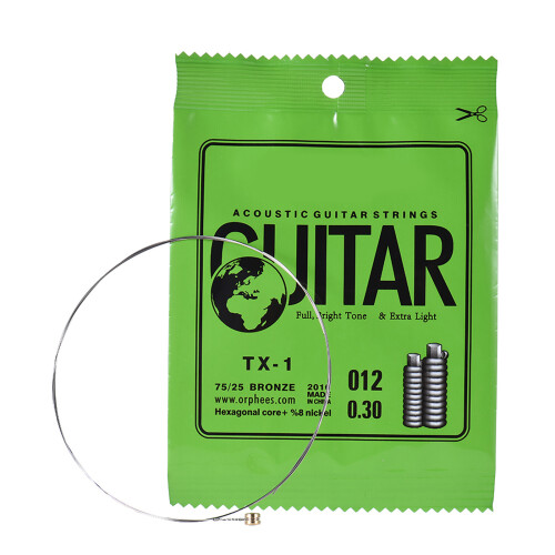Orphee TX-1 Einzelsaite als Ersatz für akustische 1