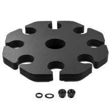 Multifunctionele microfoonstandaard Stabiele acrylbasis