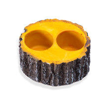 Houtkorrels Reptielen Feeder Bowl Water Voedsel Feeder Bowl Voor