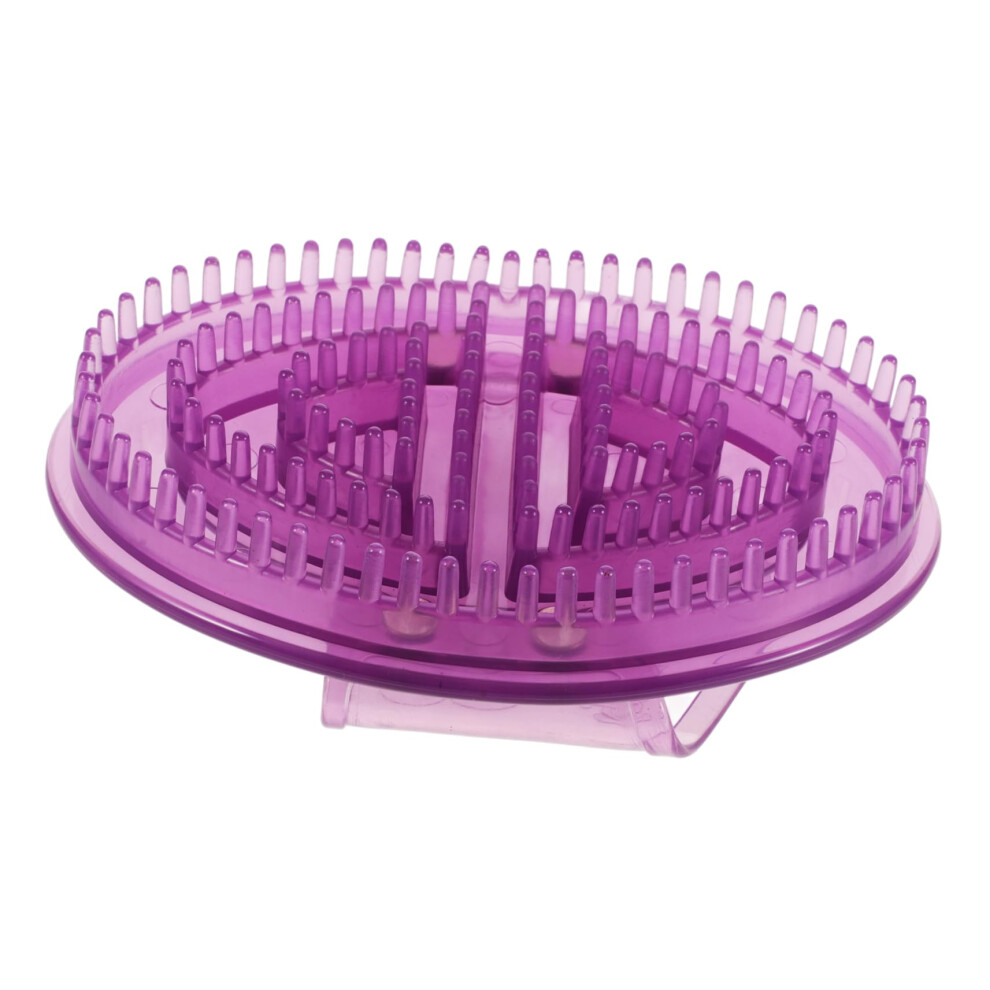 5 pieces Meridian Massage Brush made of silicone, handheld for body and scalp