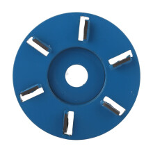 6 Teeth Wood Carving Disc Steel Milling Cutter for Root Carving, Easy to Install, Maximum Performance, Versatile Use