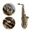Hochwertiges Altsaxophon in Eb-Flat-Optik mit 7