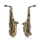 Hochwertiges Altsaxophon in Eb-Flat-Optik mit 5