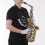 Hochwertiges Altsaxophon in Eb-Flat-Optik mit 9