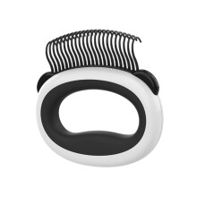 Cat Hair Remove Comb Soft Teeth Grooming Tool With Ergonomic Handle For Cats And Dogs Removes Loose Hair And Tangles