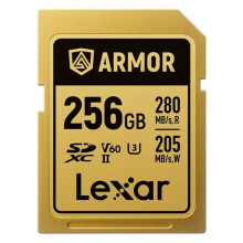 Carte mémoire Lexar carte sdxc pro gold series armor uhs-II 256go ip68 r280/w205