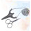 1Pc Retro Scissors Set, Chaining Scissors, Chain Scissors, Household Chain Scissors, Retro Chain Scissors, Robust Chaining Scissors, Silver 3