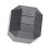Aluminium-Queue-Kreidehalter-Clip Octagon 14