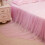 Σκηνή κρεβατιού σε σχήμα θόλου, αναπνεύσιμο πλέγμα κουνουπιών από πολυεστερικό 5