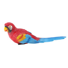 Giocattoli educativi, realistici giocattoli a forma di pappagallo, sviluppo dell'immaginazione, statuette in resina, materiali sicuri per i bambini,