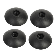 4 pairs hiking tips set rubber buffers for hiking poles durable and robust foot covers for optimal for various models