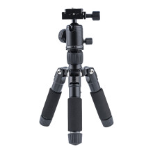 Rotatable Mini Tripod 5 Level Telescopic Legs Aluminum Alloy