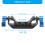 15mm Double Hole Rail Connector Mount Support For Video Cameras 3