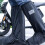 Rainproof PVC Boot Shoe Covers Zippered Closure For-Black XL 6