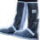 Rainproof PVC Boot Shoe Covers Zippered Closure For-Black XL 4