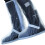 Rainproof PVC Boot Shoe Covers Zippered Closure For-Black XL 5