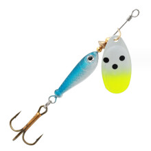 Sequins Artificial Baits Spinner Lures With Triple Hooks Hard Metal Spinner Baits Fishing Gear