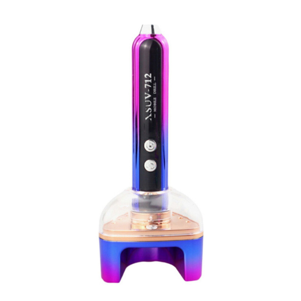 Blue/Red 35000 Whirls Tall Execution Unguis File Machine Usb