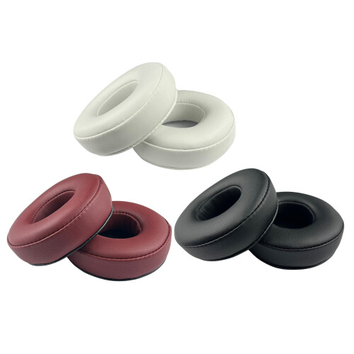 Noise Isolating Ear Pad Featuring Protein Leather and-White 1