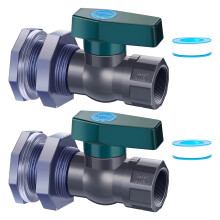 3/4inch Rain Bucket Faucet PVC Water Container Faucet-3/4'' 4