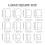 24Pcs Shining Valentines False Nail French Tip White With Bows 3