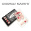 24Pcs Shining Valentines False Nail French Tip White With Bows 7