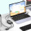 USB 3.0 Printer Sharer Switch USB 3.0 Bidirectional Switcher 2 in 1 Out 2 Computers Share 1 Printer 5