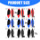Anti Slip Polyester Ice Blade Protectors Rustproof-Red Small 4