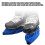 Anti Slip Polyester Ice Blade Protectors Rustproof-Red Small 7