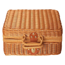 WeidenPicknickkorb, Imitat Vintage, Handmade, Souvenirs (221711cm)