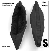 Multipurpose Ergonomic Ice Skate Guards Weather-Black Small