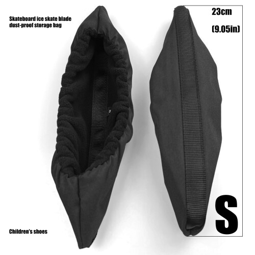 Multipurpose Ergonomic Ice Skate Guards Weather-Black Small