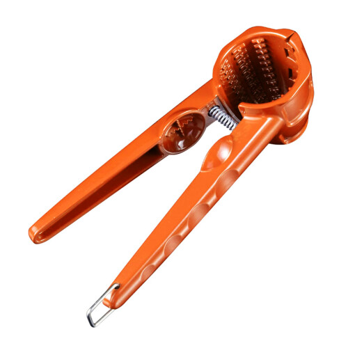 Food Safe Aluminum Nut Cracker With Double Size-orange1  single