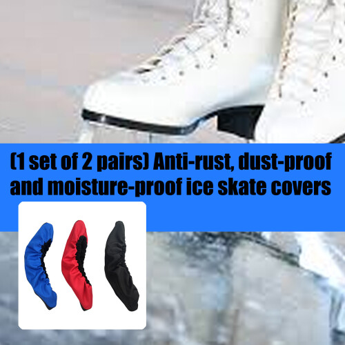 Multipurpose Ergonomic Ice Skate Guards Weather-Black Small 2