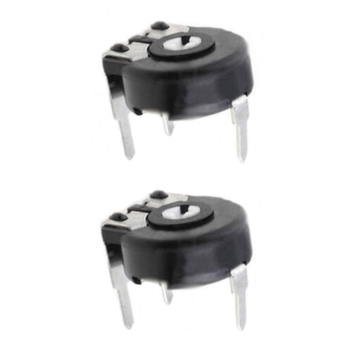 Potentiometer PT10 Trimmer 500 Ohm Horizontal Lying 2 Pieces (0005) 1