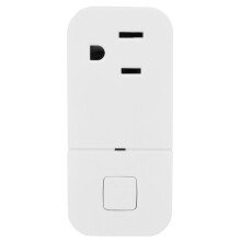 Mini Smart Plug Relæ Netværksudvidelse Timerfunktion Kompatibel med Google Assistant og Alexa Dobbelt USB-opladningsporte ETL FCC-certificerede