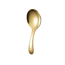 Short Handle Spoon Fork Set 304 Stainless Steel Storage Case Gold Scoop Dessert Fruit Tableware