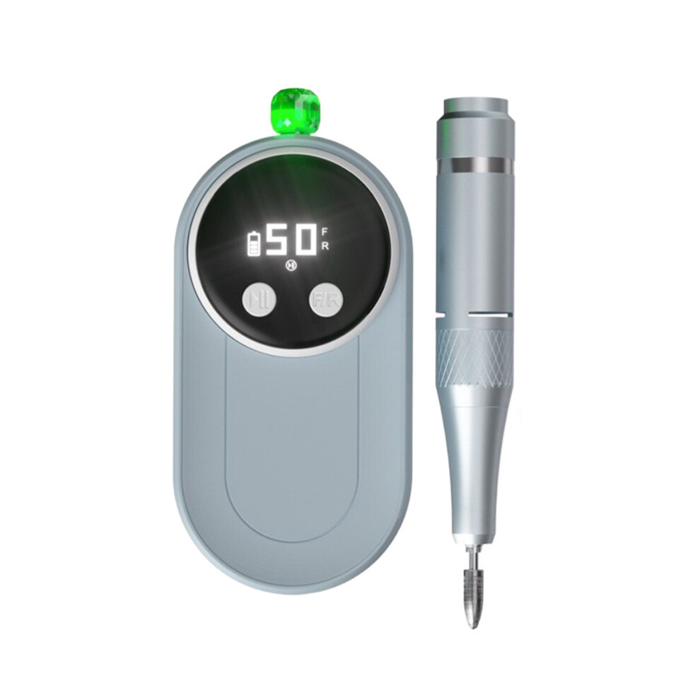 Blue Long Permanent Rechargeable Unguis Mill 8 Time Use 50000