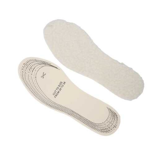 Warm Winter Shoe Insoles Plush Fleeced Lining-Childrens model