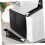 Adjustable Stainless Steel Microwave Wall Mount Shelf Extendable Bracket Heavy Duty Kitchen Easy Installation 5