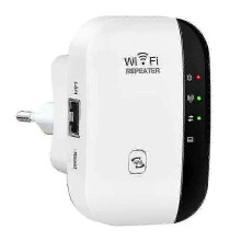 2025 WLAN amplifier, WLAN repeater 300Mbit/s 2.4GHz, WiFi range extender with fast Ethernet port, WPS button, mini WLAN amplifier receiver compatible